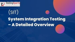 System Integration Testing (SIT) – A Detailed Overview