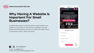 Why Having A Website Is Important For Small Businesses?