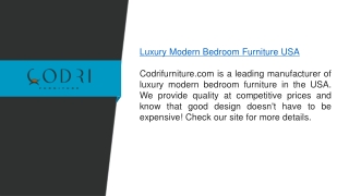 Luxury Modern Bedroom Furniture Usa  Codrifurniture.com