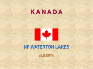 Kanada - Waterton Lakes (Tom Bares)