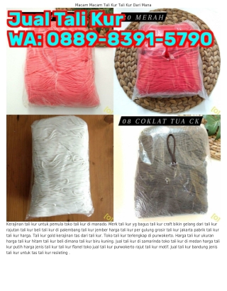 0889-8౩9I-5790 (WA) Jual Tali Kur Sragen Tali Kur Biru