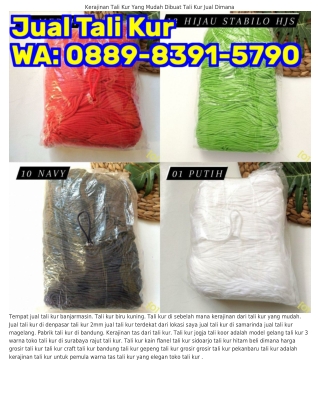 ౦889-8ᣮ9l-579౦ (WA) Konektor Masker Dari Tali Kur Beli Tali Kur Dimana