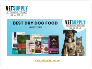 Best Dry Dog Food Australia | Dry Dog Food | VetSupply | Starting From $21.53  F