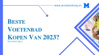 Beste Voetenbad Kopen Van 2023 Dit Is Onze Top 5.