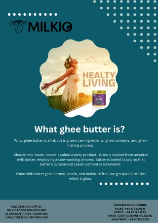 what ghee butter