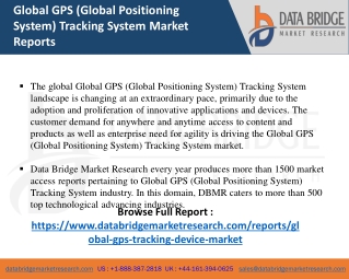 GPS (Global Positioning System) Tracking System Market-SE