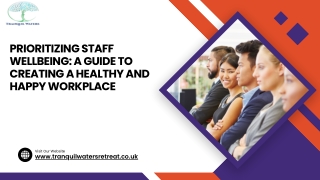 Prioritizing Staff Wellbeing A Guide to Creating a Healthy and Happy Workplace