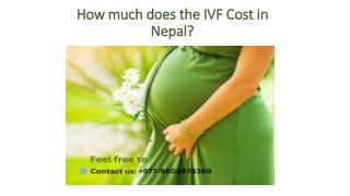 How much does the IVF Cost in Nepal?