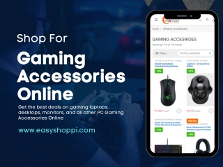 Buy PC Gaming Accessories Online at Best Price - Easyshoppi