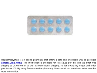 Generic Cialis 40mg