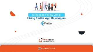 6 Steps to Follow While Hiring Flutter App Developers