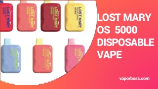 Lost Mary | 5% Nicotine | Lost Mary OS5000 | $14.99