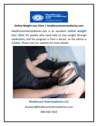 Online Weight Loss Clinic