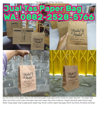 ౦88ᒿ-ᒿ5ᒿ8-5ᜪϬϬ (WA) Paper Bag Jogja 500 Paper Bag Jogja Yang Cantik