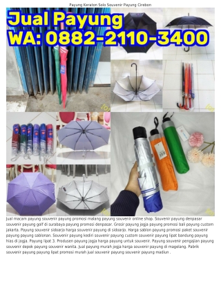 0882.2110.3Կ00 (WA) Harga Souvenir Payung Di Magelang Payung Golf Promosi