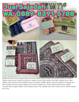 Ö889.8391.5ᜪ88 (WA) Harga Sajadah Tebal Sajadah Polos