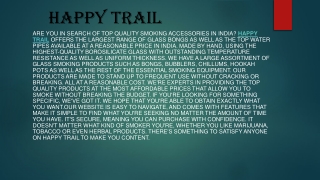 Happy Trail