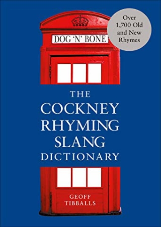 _PDF_ The Cockney Rhyming Slang Dictionary