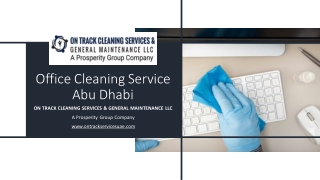 Office Cleaning Service Abu Dhabi_