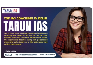 IAS Coaching In Shillong Tarun IAS