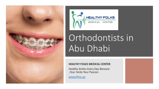 Orthodontists in Abu Dhabi_