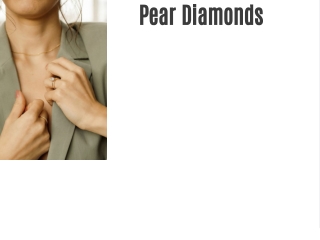 Pear Diamonds