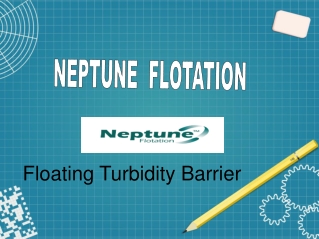 Floating Turbidity Barrier