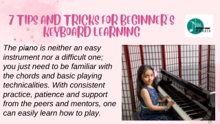 7 Tips And Tricks For Beginner’s Keyboard Learning