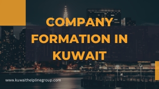company formation in kuwait