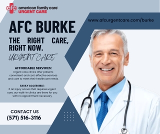 AFC Urgent Care and Walk-In Clinic in Burke