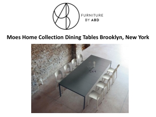 Moes Home Collection Dining Tables Brooklyn, New York