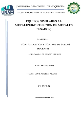 EQUIPOS METALIZER