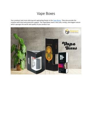 Vape Boxes