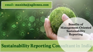 Benefits of Management-Oriented Sustainability Reporting