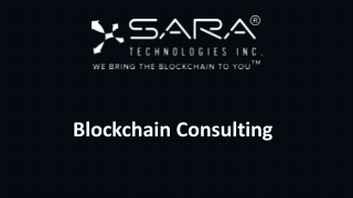 blockchain consulting