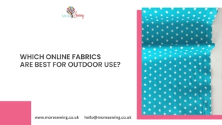 Which Online Fabrics are Best for Outdoor Use