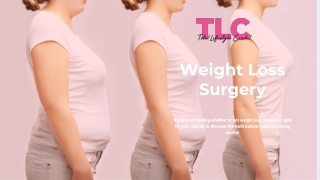 Weight Loss Surgery - Some Myths that Will Surprise You
