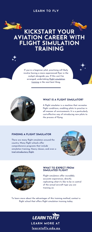 Kickstart Your Aviation Career with Flight Simulation Training