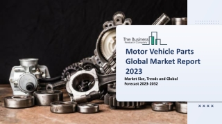 Motor Vehicle Parts Global Market By Vehicle Type, By Distribution Channel, By Service Channel, By Region, And Segment F