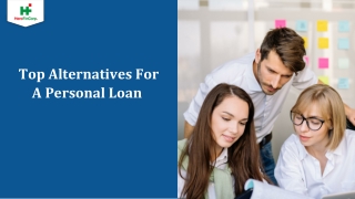 Discover various alternatives to easily accessible personal loans.