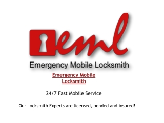 Emergency Mobile Locksmith Services