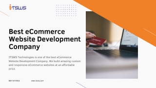 Best eCommerce Website Development Company in Ranchi - ITSWS Technologies