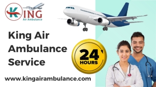 Book Top Class Air Ambulance Service in  Patna and Mumbai via King at Genuine Cos