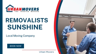 Removalists Sunshine - Urban Movers