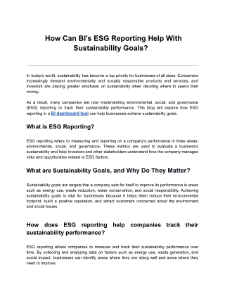 How Can BI's ESG Reporting Help With Sustainability Goals_ (1)