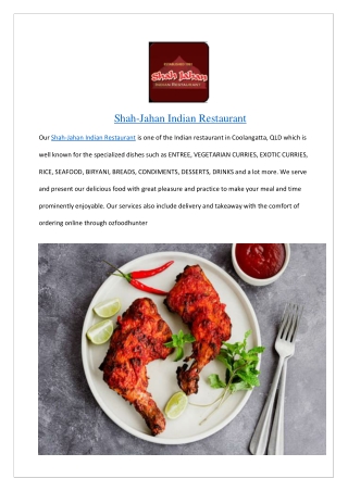 Up to 10% offer - Shah Jahan Restaurant Coolangatta – Order Now