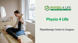 Physiotherapy Centre In Gurgaon
