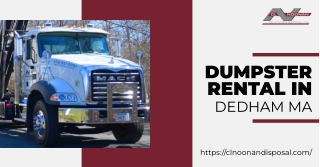 Reduce Waste In Dedham With These Top Dumpster Rental Tips