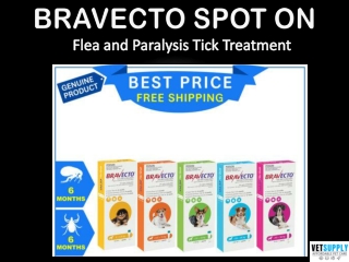 Bravecto Spot On - Flea And Tick Tablets For Dogs | Dog Supplies | VetSupply