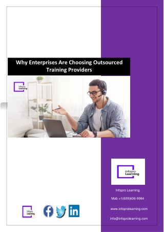 Why Enterprises Are Choosing Outsourced Training Providers